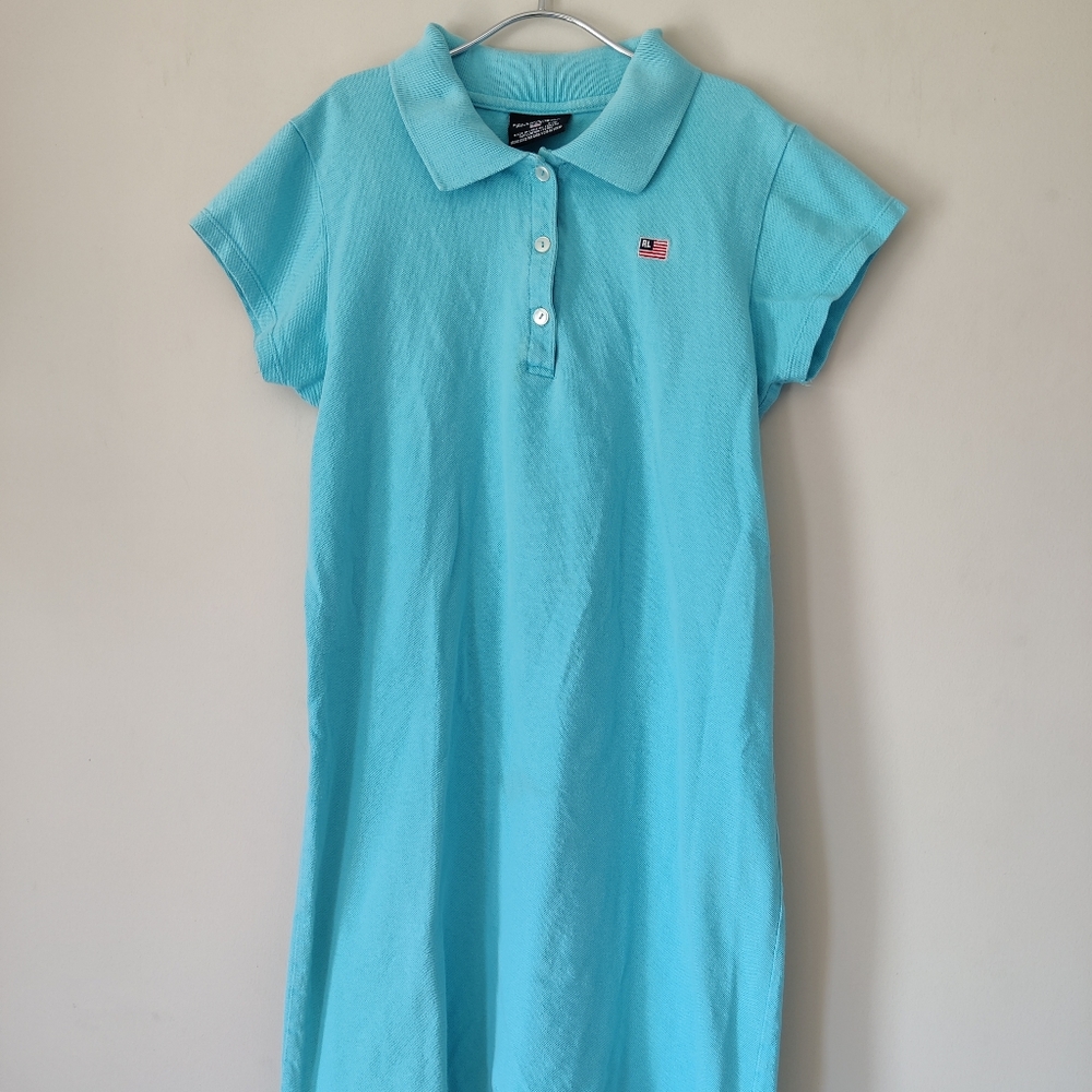 Polo Jean Co Ralph Lauren Turquoise Polo Women Dress